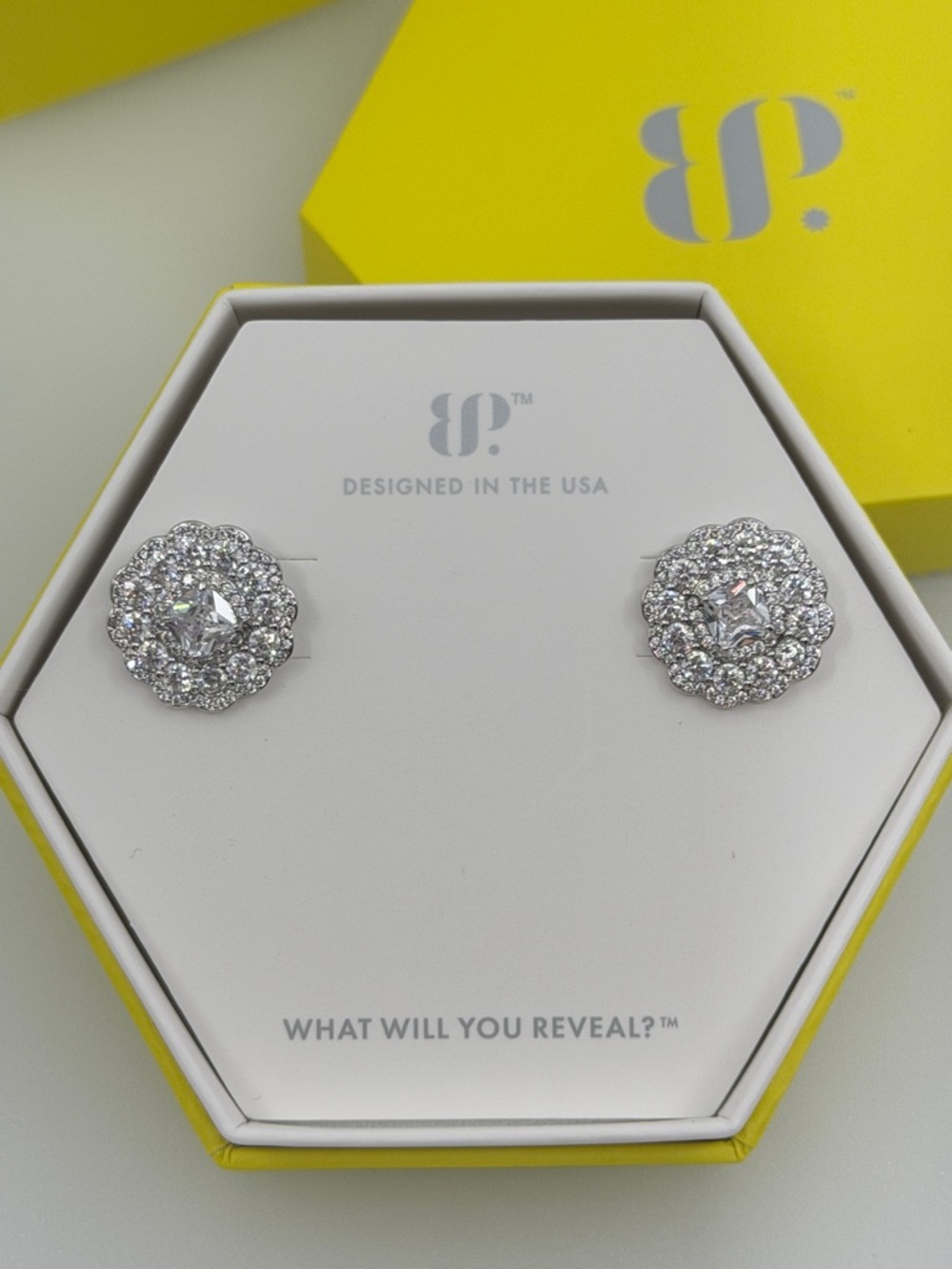 Bomb Part OG Earrings - Rhodium - Picture 2 of 3